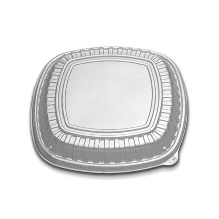 FORUM Forum 12 Clear Low Dome Lid Square Cater Tray, PK60 CL213-120-1